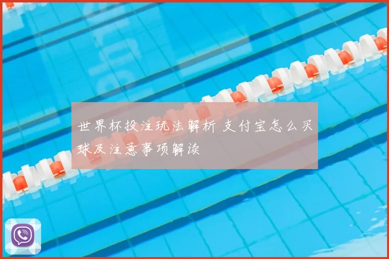 世界杯投注玩法解析 支付宝怎么买球及注意事项解读